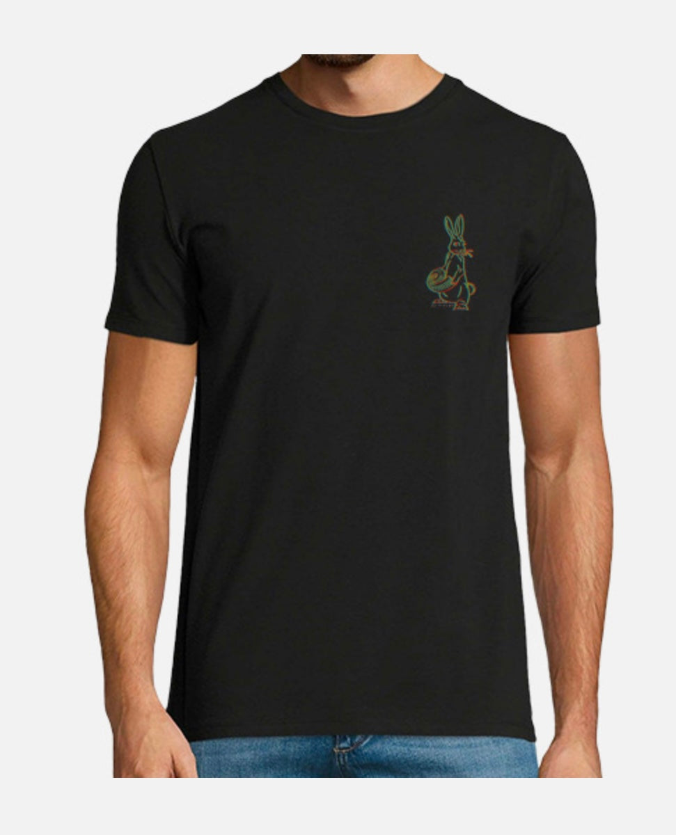 T shirt Night-Glow (green) Rabbit & Nautilus