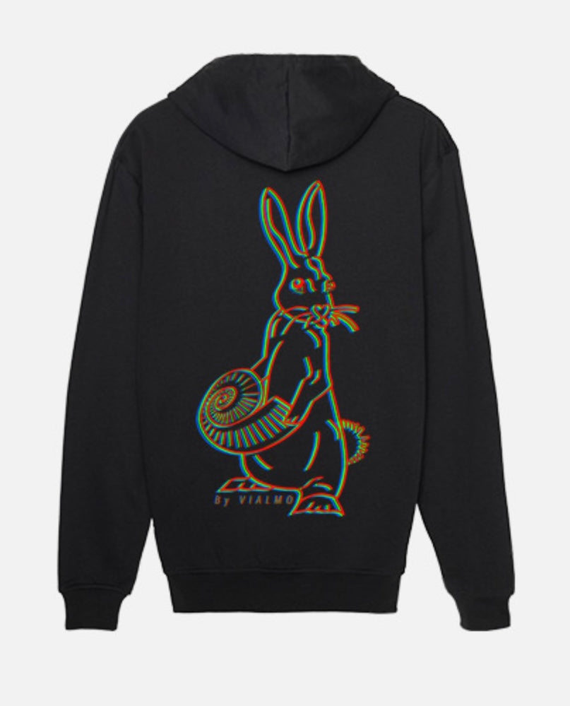 Hoodie Night-Glow (multi) Rabbit & Nautilus
